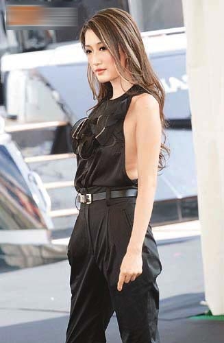 謝婷婷自稱夠兇男友不敢要求拍裸照(圖)